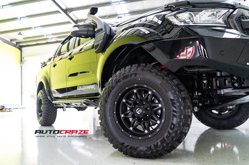 FORD RANGER HOSTAGE MATTE BLACK